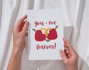 Jellycat Inspired Valentines Day Card: Heart Locks Design (Digital Download)