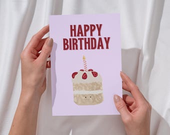 Jellycat Birthday Cake Card: Sweet Celebration Note (Digital Download)