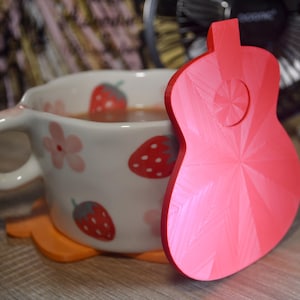 Unique Coaster Acoustic Guitar with Star Grip - 8 Vibrant Colors Perfect for Music Lovers & The Ultimate Musician Gift Idea