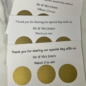 Cadeaux de mariage, cartes à gratter de mariage, cartes à gratter et révéler, jetons de boisson, cartes à gratter personnalisées, célébrations de mariage