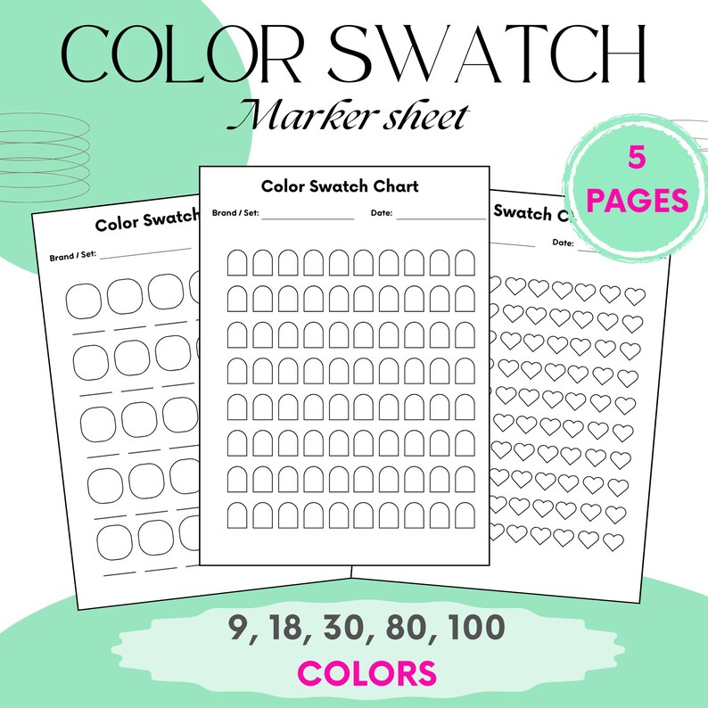 Color Swatch Chart Cute Color - Il 794xN.6633976492 6zh7 