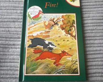 Animals of Farthing Wood: Fire! - Vintage Hardback Book (1993)