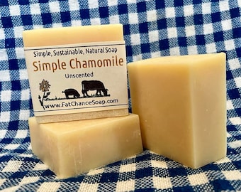 Simple Chamomile Soap