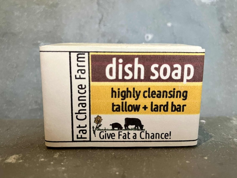 FatChanceSoaps Dish Soap Bar