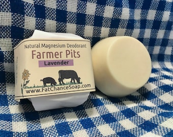 Natural Deodorant Bar - Farmer Pits