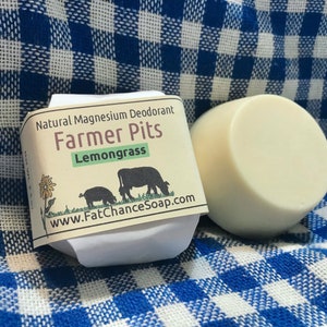 Natural Deodorant Bar | Aluminum Free | Baking Soda Free | Made with grass-fed tallow