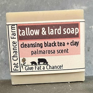 Black Tea and Clay Soap
