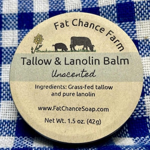 Tallow and Lanolin Balm