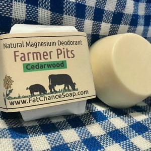 Natural Deodorant Bar Farmer Pits image 3