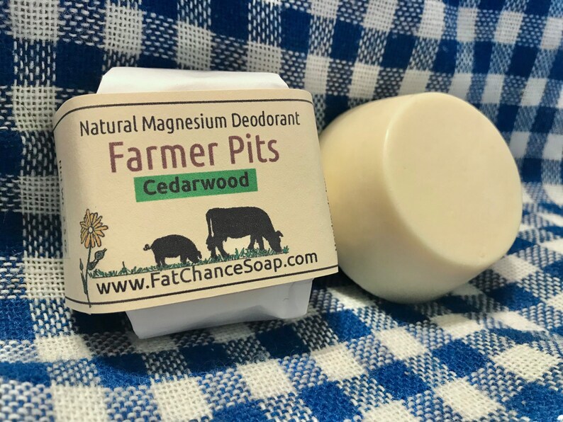 Natural Deodorant Bar Farmer Pits image 3
