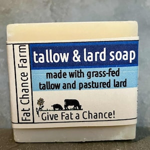 Simple Farm Soap - Tallow and Lard