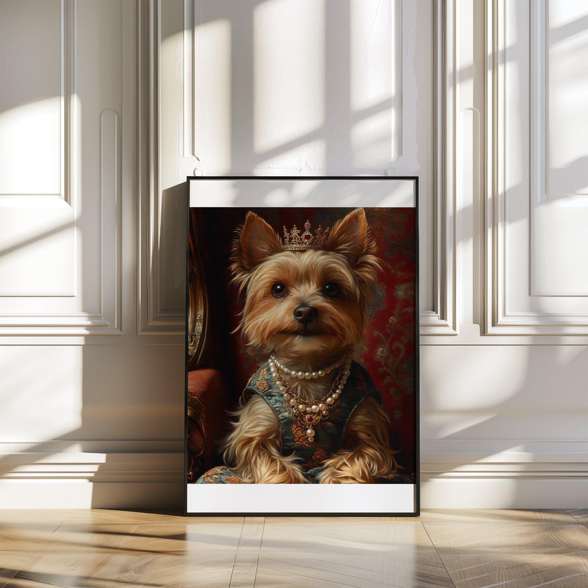 アクリル画 犬 ヨークシャテリア 絵画 アクリル画 犬 ヨークシャテリア