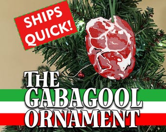 Adorno para árbol de Navidad Gabagool, consigue tu Superfan de Soprano, un divertido regalo de Navidad para la persona que lo tiene todo