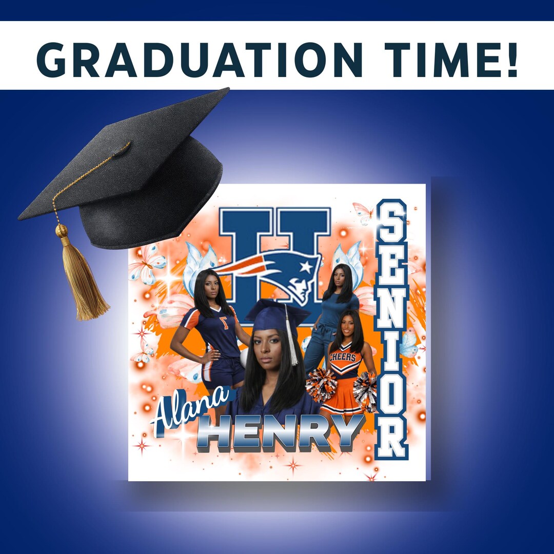 Custom Graduation Mock Up - Etsy