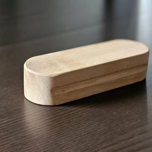 8inch Beech tailors clapper.Tailors Clapper Hardwood Quilters Press and Seam Flattening Tool for Steam Iron to Set a Seam.