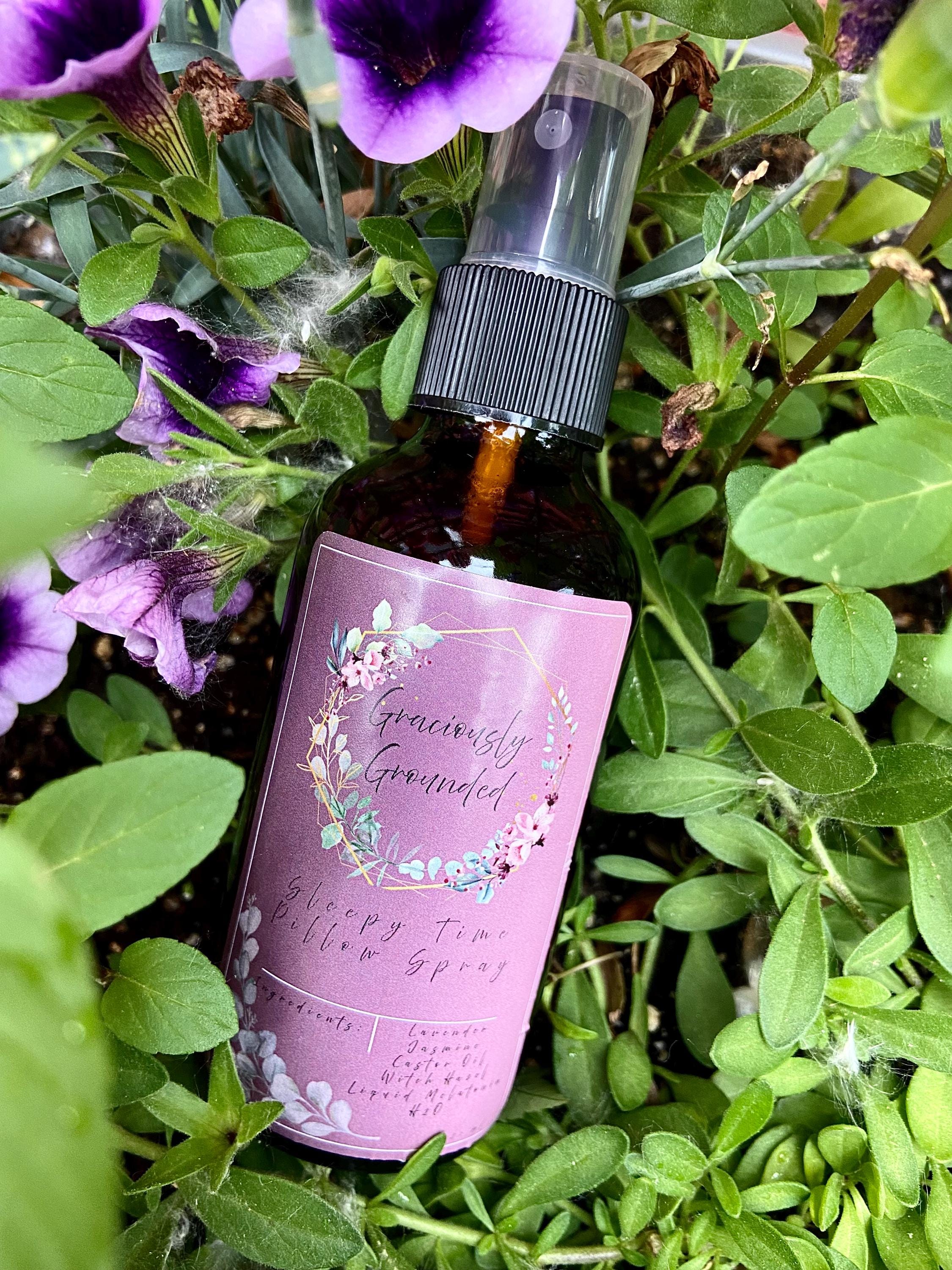 Lavender Jasmine Pillow Spray: Calming Bedtime and Room Spray Face Mist