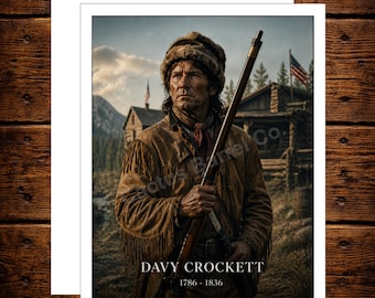 Davy Crockett – King of the Wild Frontier Card