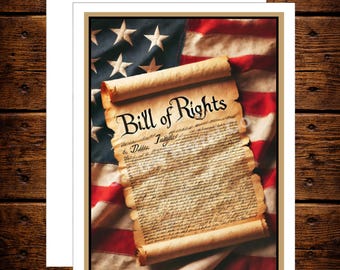 Bill of Rights Greeting Card Art