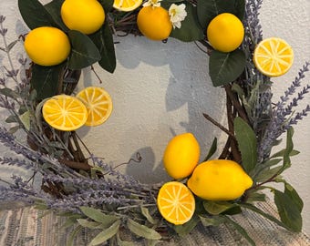 Guirlanda de Limão e Lavanda