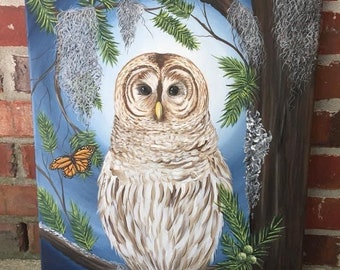 Barred Owl print