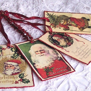 Victorian Santa Postcards-Digital Download image 2