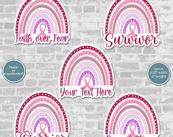 Breast Cancer Sticker | Vinyl Stickers