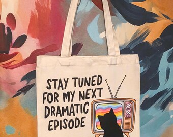 Dramatic Episode Book Tote