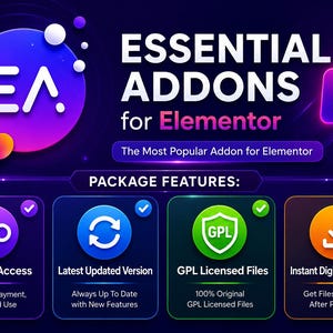 Componenti aggiuntivi essenziali per Elementor 6.8.2 – Plugin avanzato per widget ed estensioni