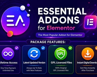 Essential Addons for Elementor 6.8.2 – Advanced Widgets & Extensions Plugin
