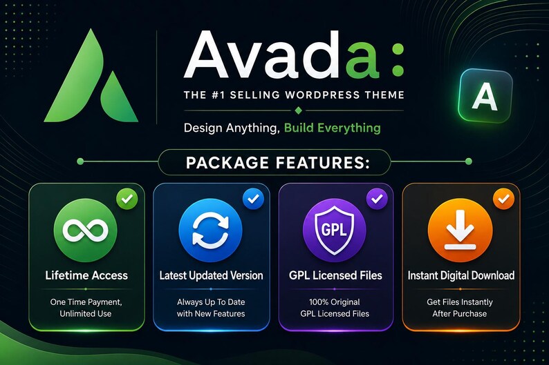 Avada WordPress Theme - Responsives Mehrzweck-Theme Bild 1