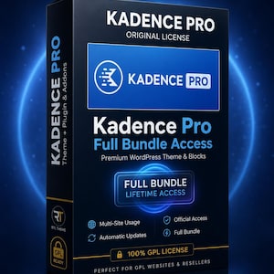 Kadence Bundle WordPress Plugin | All Addons Included | Lifetime Access | Latest Updated Versions | GPL Licensed