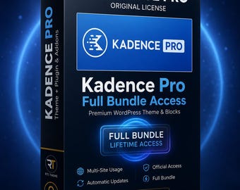 Kadence Bundle WordPress Plugin | All Addons Included | Lifetime Access | Latest Updated Versions | GPL Licensed