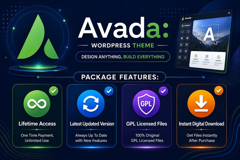 Avada WordPress Theme - Responsives Mehrzweck-Theme Bild 2