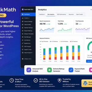 Rank Math Pro – Advanced SEO Plugin for WordPress