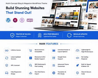 Soledad WordPress Theme 8.7.3 – Multipurpose, Newspaper, Blog & WooCommerce Theme