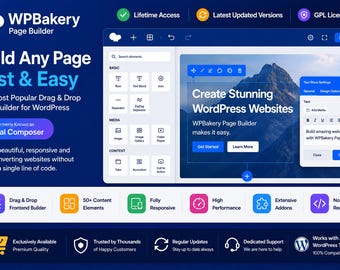 WPBakery Page Builder for WordPress (Formerly Visual Composer)