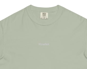Howler Red Rising Unisex Tee | 100% Cotton | dyed heavyweight t-shirt | Perfect Gift Idea