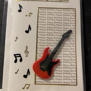 Cartão de aniversário musical