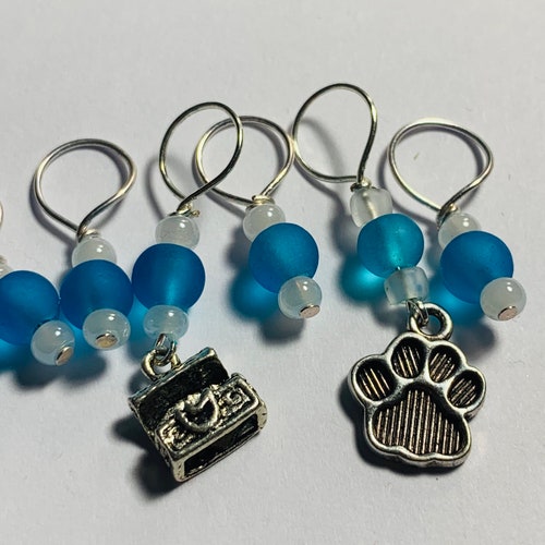Bernese Mountain Dog Stitch Markers Miniature Polymer Clay Etsy