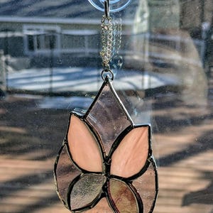 Stained Glass Teardrop Butterfly Handmade