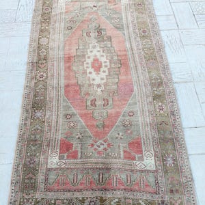 4x8 Vintage Rug, Handmade Rug, Turkish Rug, Oriental Rug, Area Rug, Bedroom Rug, Livingroom Rug, Kitchen Rug, Home Decor Rug, 4.1x8.1 Feet