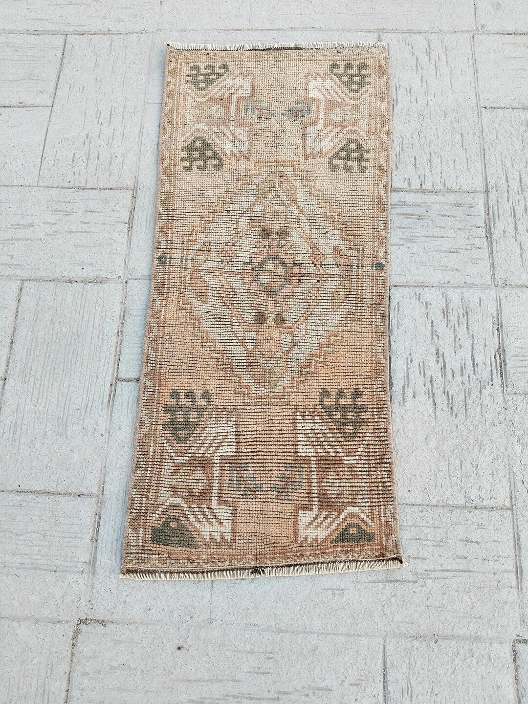 2x3 Door Mat Rug, Bathroom Rug, Decor Rug, Turkish Rug, Vintage Rug ...