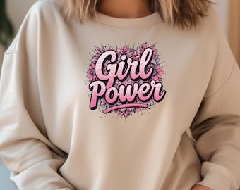 Camiseta de Girl Power, sudadera feminista, sudadera con capucha del Día de la Mujer, camiseta inspiradora, regalo de empoderamiento