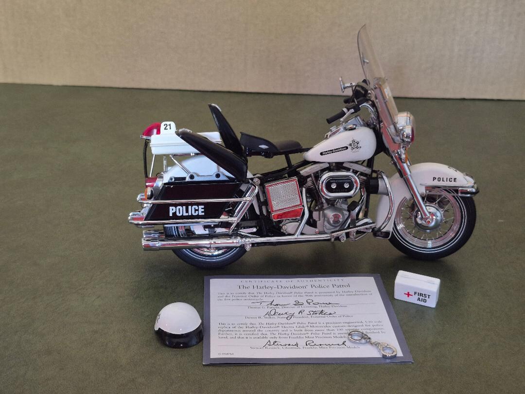 Harley-davidson Franklin Mint 1:10 