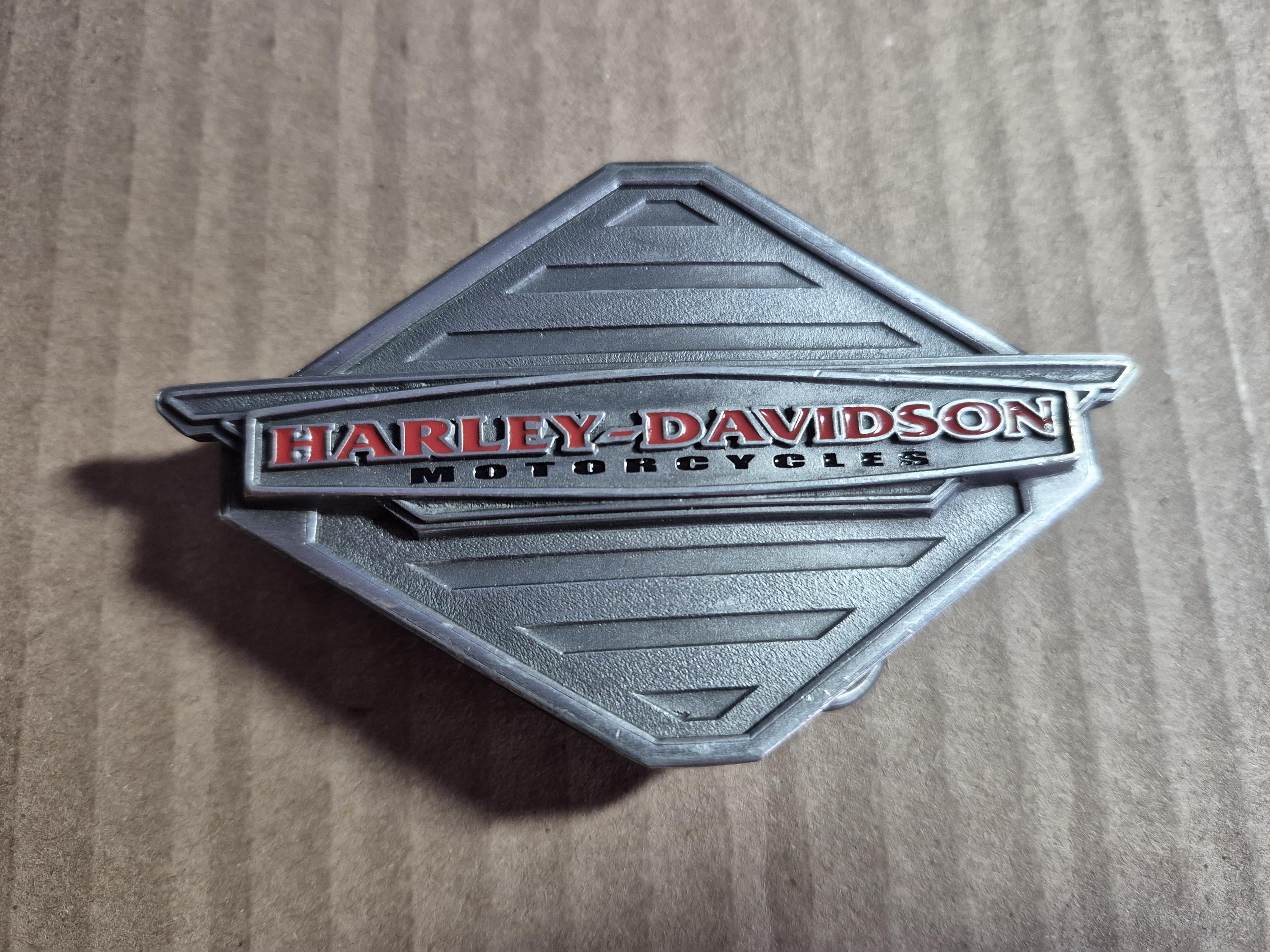 Harley-Davidson Silver Bar & Shield Logo Belt Buckle 99594-08VM 2005 Vintage Harley-Davidson Women main image 4