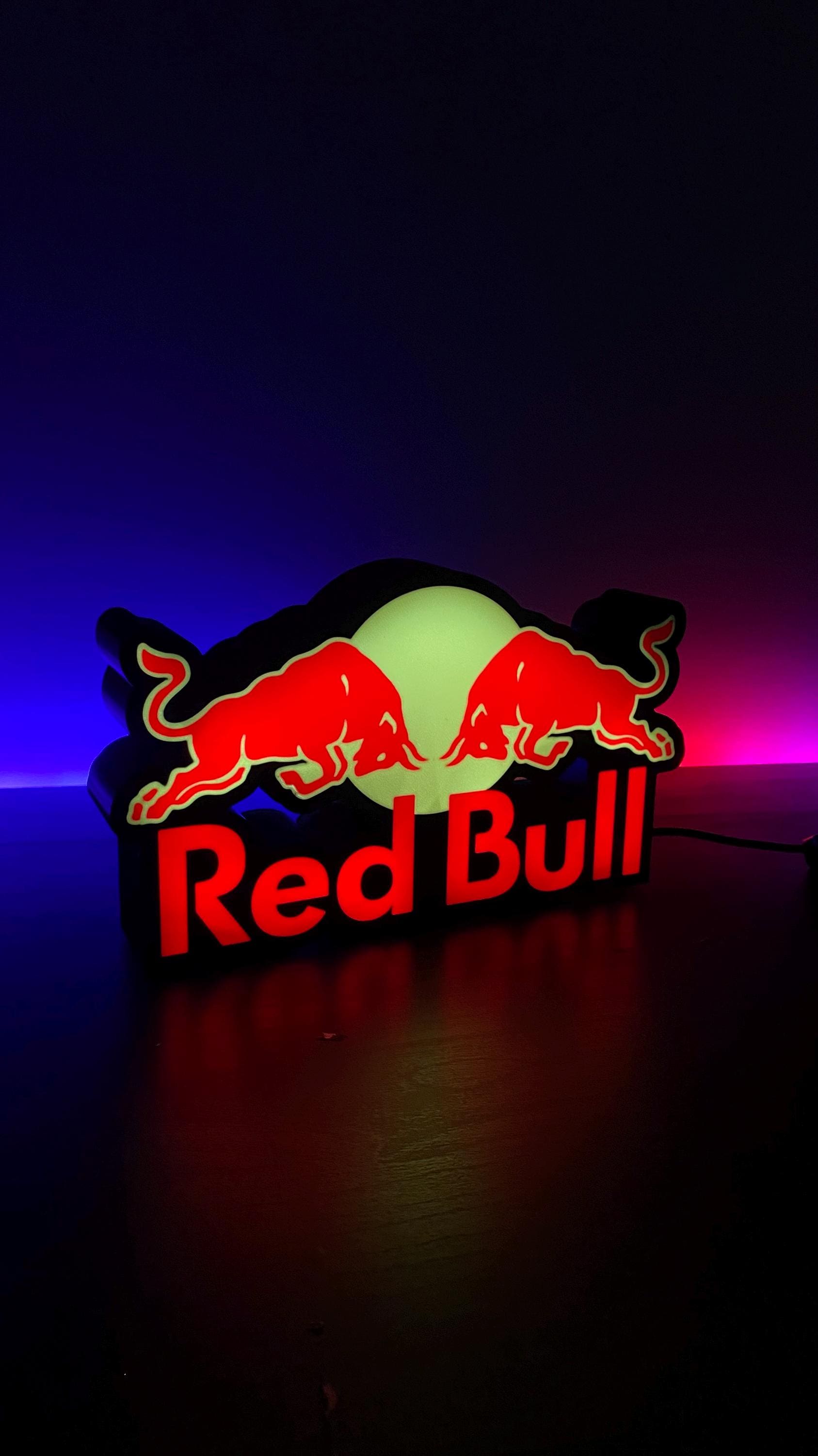 Red Bull Led Light - Etsy