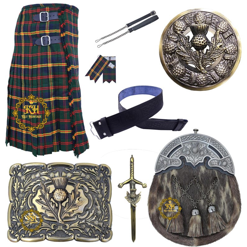 Kilt scozzese da uomo fatto a mano: scegli il tuo clan - Italia