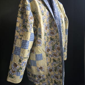 Upcycled Quilt Coat