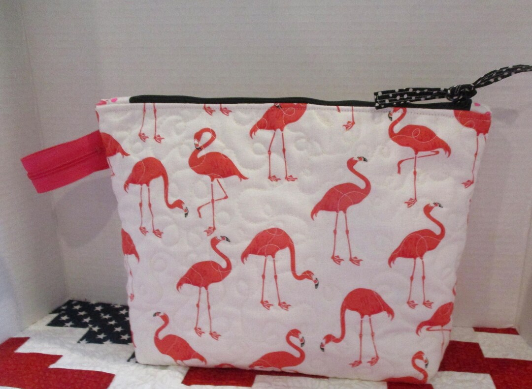 Rose Quartz Flamingo Bag
