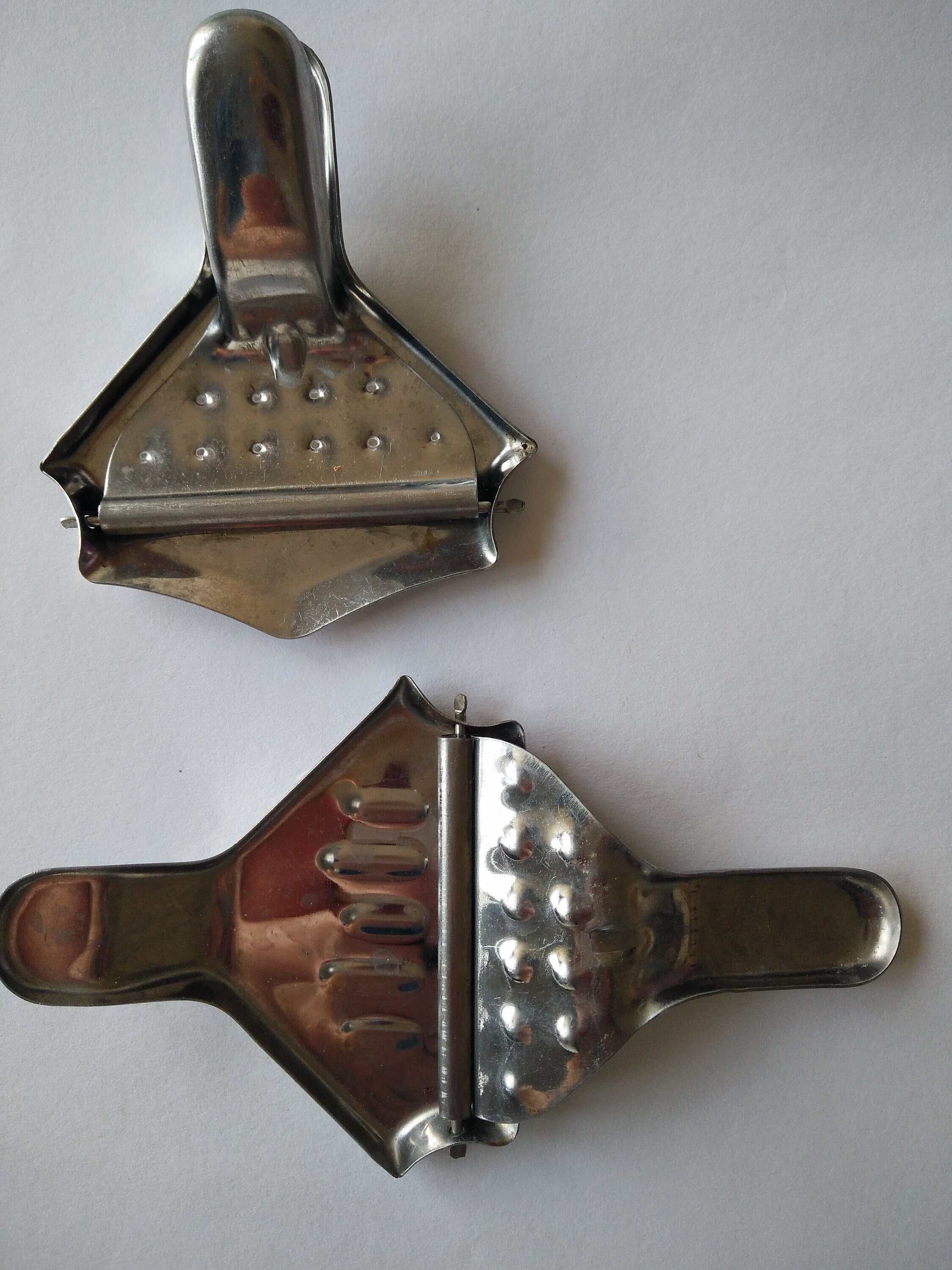 Lemon squeezer vintage stainless steel for slices. Lemon juice Etsy